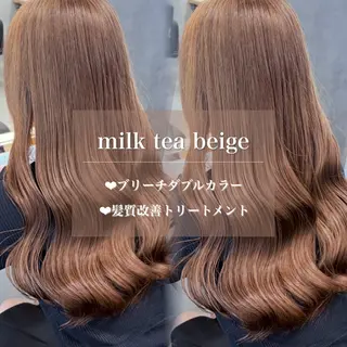カラー 札幌韓国風艶カラー 🎀𝐒𝐀𝐇𝐎のヘアスタイル