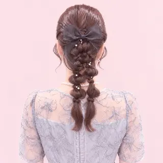ヘアアレンジ Azu🩰/アレンジ /透明感カラー🎀/のヘアスタイル