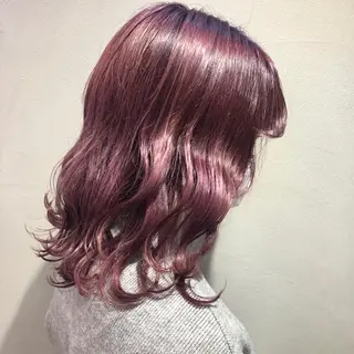 ロング 中島 沙也加のヘアスタイル