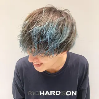 カラー メンズ 🦖鶴岡 香純🦖のヘアスタイル
