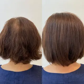 ミディアム 髪質改善・修復 成瀬由賀里のヘアスタイル