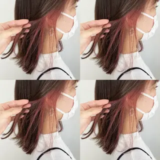 カラー Zina 🤍 AYAのヘアスタイル