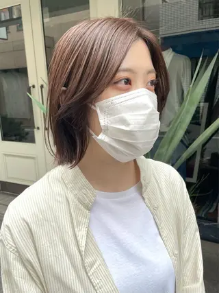 ショート 髪質改善 縮毛矯正/ レイヤー/銀座/本木のヘアスタイル
