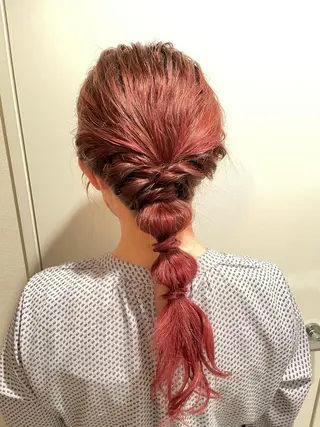 ロング T Ayaのヘアスタイル