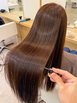 ロング 奥野 蓮のヘアスタイル