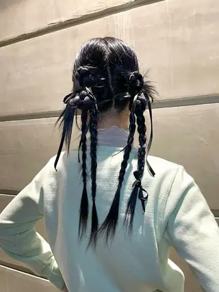 ヘアアレンジ 丸岡 千夏のヘアスタイル