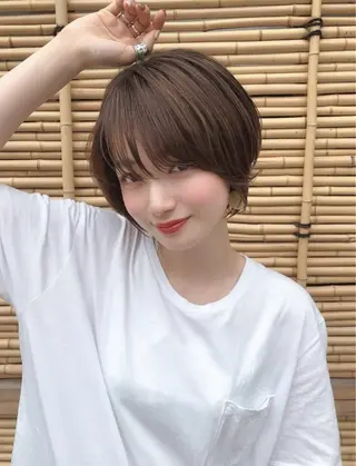 ショート ショート・透明感 カラーconomiのヘアスタイル