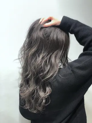 ロング カラー 中野 竜介のヘアスタイル
