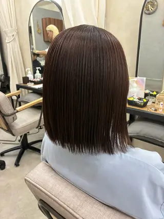 ミディアム カラー 武田 虎士のヘアスタイル