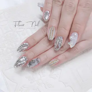 ネイル Flower nailのネイルデザイン