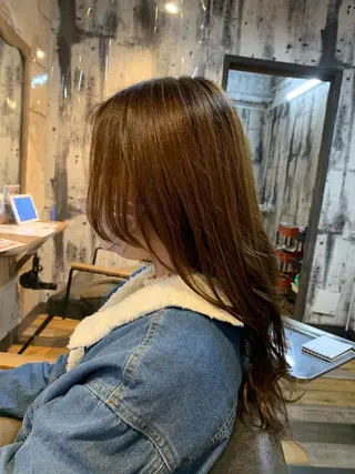 ロング repose日本橋 室町のヘアスタイル
