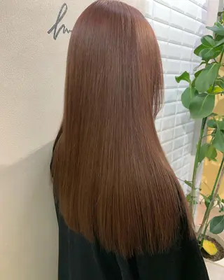 ロング カラー hubhair レイヤー/透明感のヘアスタイル