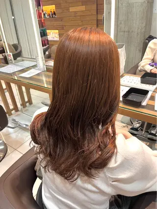ミディアム パーマ 🌈コテ巻き風パーマ LOHASせいな🌈のヘアスタイル