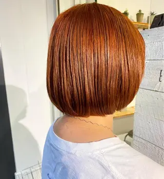 ショート カラー 森貴裕/ニュアンス パーマ/オリーブのヘアスタイル