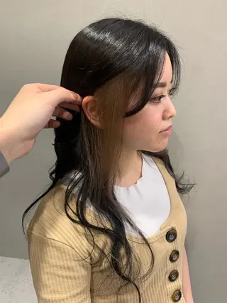 ロング カラー 浦野 剛志のヘアスタイル