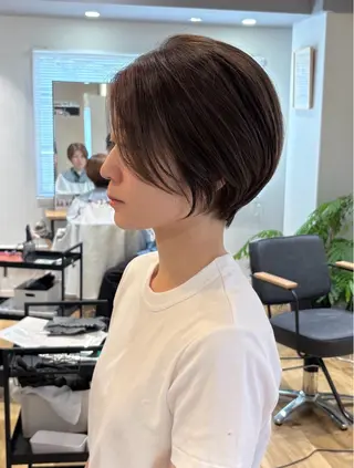 ショート こうやま みるのヘアスタイル