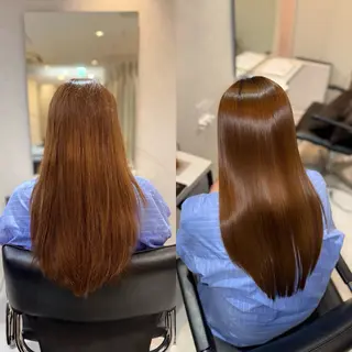 ロング 藤田 准のヘアスタイル