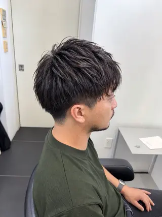 ショート 細井 勇吹のヘアスタイル