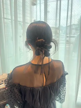 ヘアアレンジ メンズカットパーマ/ ヘアセット🎀Amiのヘアスタイル