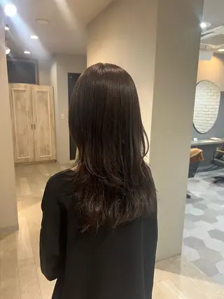 ロング カラー 川原 陽和のヘアスタイル