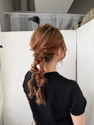セミロング 高木 綾のヘアスタイル