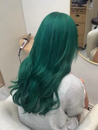 ロング 沼るブリーチカラー アズサ⛓️のヘアスタイル