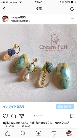 ネイル HAMANO MIKAのネイルデザイン