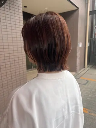 ショート カラー HONOKA /レイヤー人気/尼崎のヘアスタイル