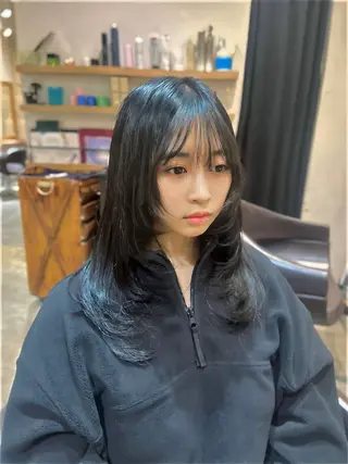 ロング カラー 店長✨髪質改善✖️ 透明感カラー／純大のヘアスタイル