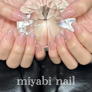 ネイル miyabi nail 桂川駅近くのネイルデザイン