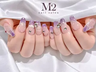 ネイル 長さだし専門店 M2　rikaのネイルデザイン