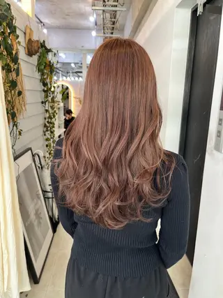 ミディアム カラー GiseL 博多筑紫口店のヘアスタイル