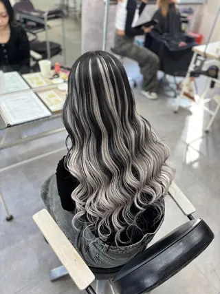ロング 似合わせハイトーン ⚜️ちづるのヘアスタイル
