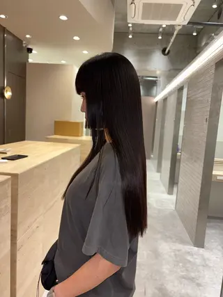 ロング カラー 吉武 茂暉のヘアスタイル