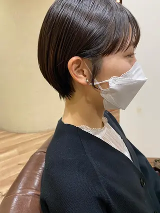 ショート 東田 恋のヘアスタイル