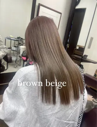 ロング カラー コレットヘアー 田中アヤノのヘアスタイル