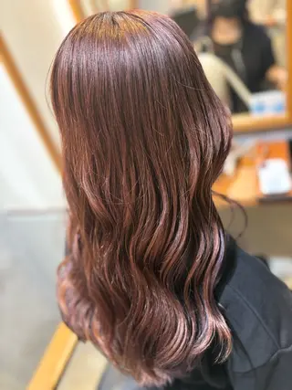 セミロング カラー Shiina シイナのヘアスタイル