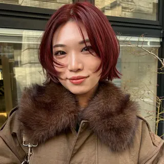 ショート カラー ボブ/ショート/ 得意です◎平井🌱のヘアスタイル