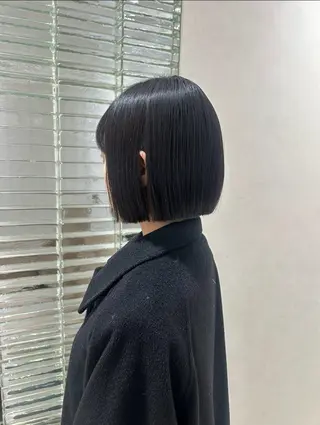 ミディアム カラー ヘアアレンジ ‎透明感×艶髪 ‎🫒maki🎀のヘアスタイル