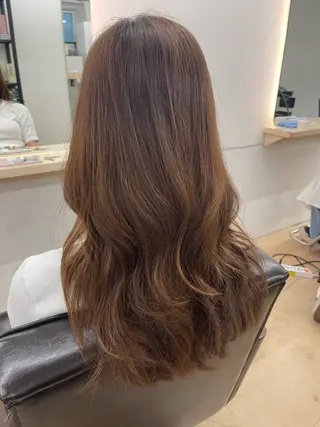 ロング カラー 🇰🇷 韓国ヘア/ sumire 🫧のヘアスタイル