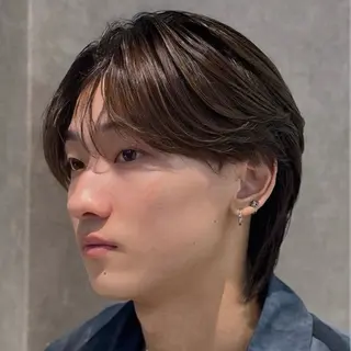 メンズ Sen メンズ毛流れ 梅田 茶屋町のヘアスタイル