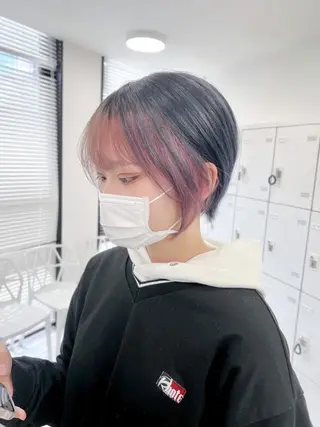 カラー 韓国ヘア赤み消し特化 ー🦋RION🦋のヘアスタイル