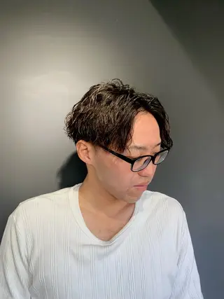 ショート パーマ メンズ 2ndHOUSE 松本晃佳のヘアスタイル