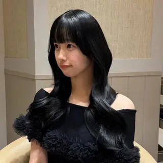 ロング カラー 🤎渋谷/透明感 艶カラーみほ🎀໒꒱のヘアスタイル