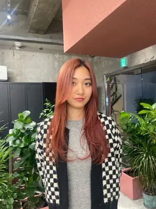 ロング カラー レイヤーカット 🌺RYOKOのヘアスタイル