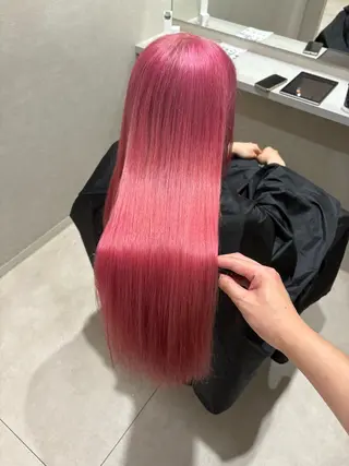ロング カラー 💜N°大分💜 三浦のヘアスタイル