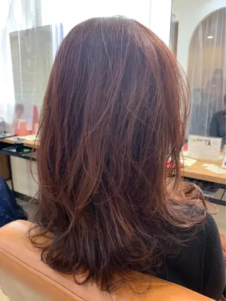 ロング 北川 智海のヘアスタイル