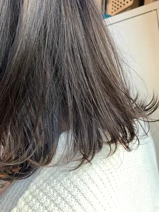 ミディアム カラー メンズカットパーマ/ ブリーチ高柳将太のヘアスタイル