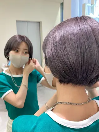 ショート カラー JUURI- Shionのヘアスタイル