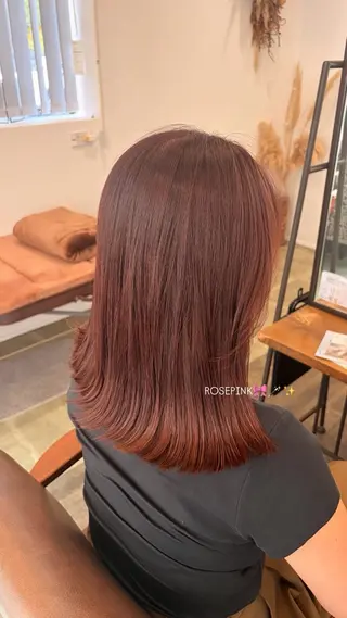 ミディアム bisou kumiのヘアスタイル